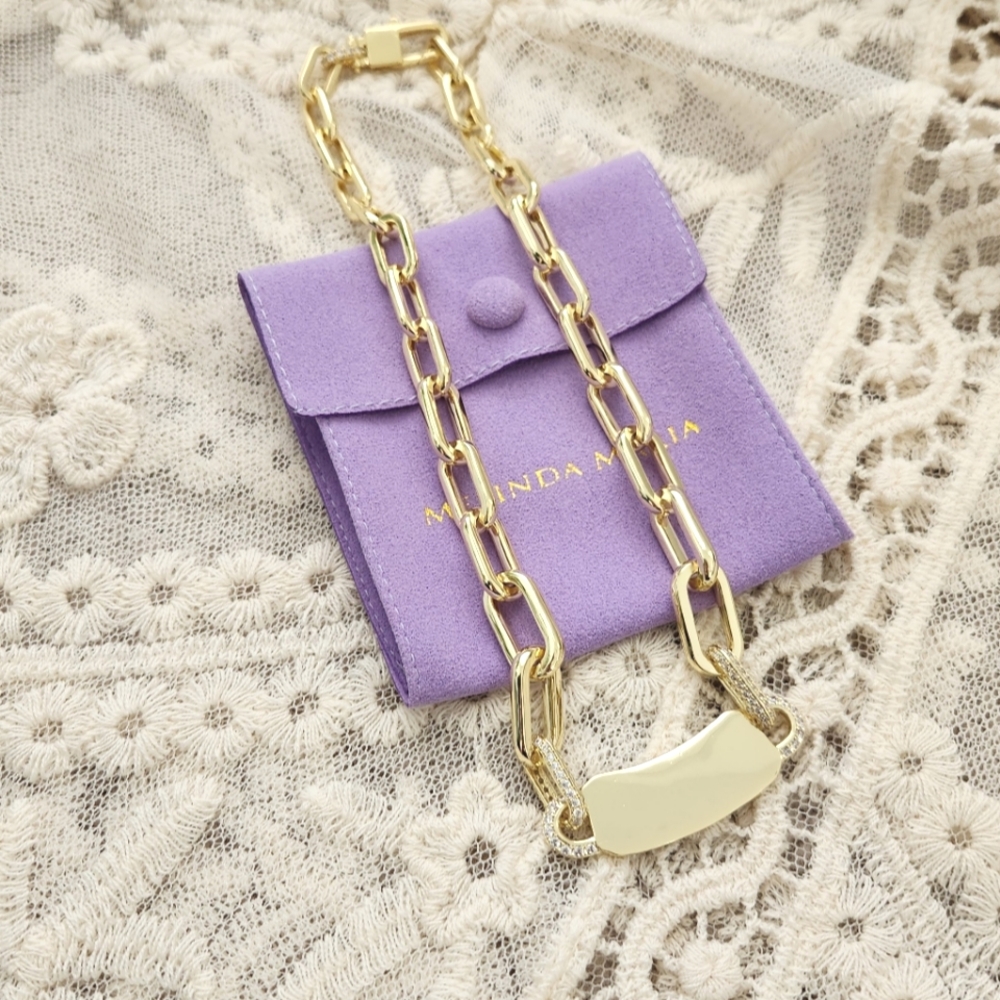 Melinda Maria Chain-Link Necklace [Brand New!]
